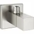 Угловой вентиль GROHE Universal Cube, 1/2x3/8, суперсталь (22012DC0) Угловой вентиль GROHE Universal Cube, 1/2x3/8, суперсталь (22012DC0)