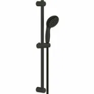 Душевой гарнитур GROHE Vitalio Start 100, 2 режима струи, душевая штанга 600 мм, 5,7 л/мин, чёрный (279482430)