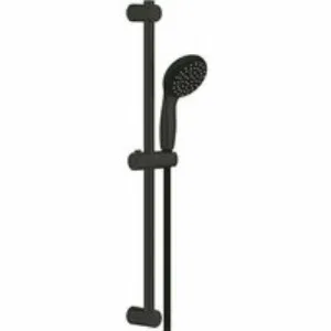 Душевой гарнитур GROHE Vitalio Start 100, 2 режима струи, душевая штанга 600 мм, 5,7 л/мин, чёрный (279482430) Душевой гарнитур GROHE Vitalio Start 100, 2 режима струи, душевая штанга 600 мм, 5,7 л/мин, чёрный (279482430)