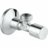 Угловой вентиль 1/2 GROHE, хром (22041001) Угловой вентиль 1/2 GROHE, хром (22041001)