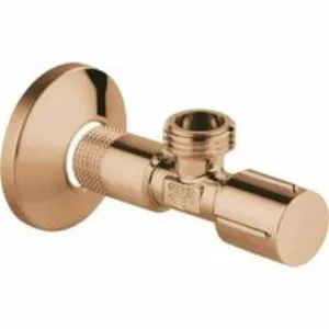 Угловой вентиль 1/2 GROHE, теплый закат глянец (22041DA0) Угловой вентиль 1/2 GROHE, теплый закат глянец (22041DA0)
