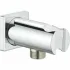 Подключение для душевого шланга GROHE Rainshower с держателем ручного душа, хром (26659000) Подключение для душевого шланга GROHE Rainshower с держателем ручного душа, хром (26659000)