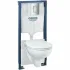 Комплект инсталляции GROHE Solido 4 в 1, с подвесным унитазом Lecico Sydney, сиденьем с крышкой и панелью смыва Skate Air (хром) (39460000) Комплект инсталляции GROHE Solido 4 в 1, с подвесным унитазом Lecico Sydney, сиденьем с крышкой и панелью смыва Skate Air (хром) (39460000)