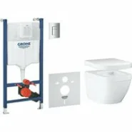 Комплект инсталляции GROHE Solid 5 в 1 с унитазом (39890000)
