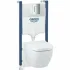 Комплект инсталляции GROHE Solido 5 в 1 с унитазом Euro Ceramic и сиденьем (39889000) Комплект инсталляции GROHE Solido 5 в 1 с унитазом Euro Ceramic и сиденьем (39889000)