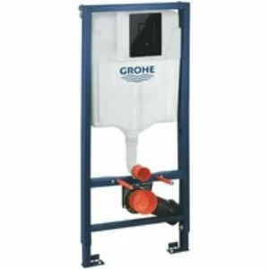 Комплект инсталляции GROHE Rapid SL 3 в 1 для подвесного унитаза, черный глянец (39940000) Комплект инсталляции GROHE Rapid SL 3 в 1 для подвесного унитаза, черный глянец (39940000)