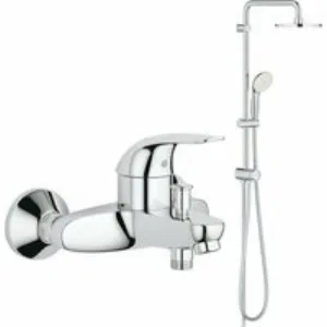 Душевая система GROHE New Tempesta 200 со смесителем для ванны, хром (NB0046) Душевая система GROHE New Tempesta 200 со смесителем для ванны, хром (NB0046)