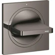 Внешняя часть вентиля GROHE Allure, темный графит глянец (19334A01)