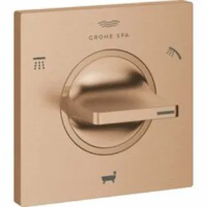 Внешняя часть переключателя потоков GROHE Allure на 3 положения, теплый закат матовый (19590DL1) Внешняя часть переключателя потоков GROHE Allure на 3 положения, теплый закат матовый (19590DL1)