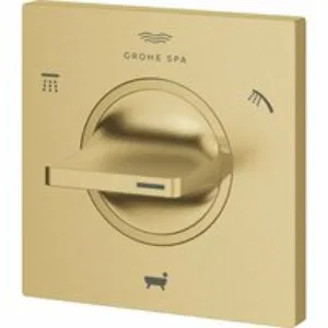 Внешняя часть переключателя потоков GROHE Allure на 3 положения, холодный рассвет матовый (19590GN1) Внешняя часть переключателя потоков GROHE Allure на 3 положения, холодный рассвет матовый (19590GN1)