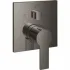 Внешняя часть смесителя для ванны GROHE Allure скрытого монтажа на 3 потребителя, квадратная, темный графит глянец (29176A01) Внешняя часть смесителя для ванны GROHE Allure скрытого монтажа на 3 потребителя, квадратная, темный графит глянец (29176A01)