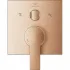 Внешняя часть смесителя для ванны GROHE Allure скрытого монтажа на 3 потребителя, квадратная, теплый закат матовый (29176DL1) Внешняя часть смесителя для ванны GROHE Allure скрытого монтажа на 3 потребителя, квадратная, теплый закат матовый (29176DL1)