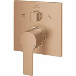 Внешняя часть смесителя для ванны GROHE Allure скрытого монтажа на 3 потребителя, квадратная, теплый закат матовый (29176DL1) Внешняя часть смесителя для ванны GROHE Allure скрытого монтажа на 3 потребителя, квадратная, теплый закат матовый (29176DL1)
