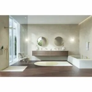 Внешняя часть смесителя для ванны GROHE Allure скрытого монтажа на 3 потребителя, квадратная, холодный рассвет матовый (29176GN1) Внешняя часть смесителя для ванны GROHE Allure скрытого монтажа на 3 потребителя, квадратная, холодный рассвет матовый (29176GN1)