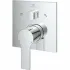 Внешняя часть смесителя для ванны GROHE Allure скрытого монтажа на 3 потребителя, квадратная, хром (29176001) Внешняя часть смесителя для ванны GROHE Allure скрытого монтажа на 3 потребителя, квадратная, хром (29176001)