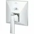 Внешняя часть смесителя для ванны GROHE Allure Brilliant скрытого монтажа на 2 потребителя, квадратная, хром (24279000) Внешняя часть смесителя для ванны GROHE Allure Brilliant скрытого монтажа на 2 потребителя, квадратная, хром (24279000)