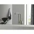 Внешняя часть смесителя для ванны GROHE Essence напольного монтажа, никель матовый (25248EN1) Внешняя часть смесителя для ванны GROHE Essence напольного монтажа, никель матовый (25248EN1)