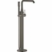 Внешняя часть смесителя для ванны GROHE Essence напольного монтажа, темный графит глянец (25248A01)