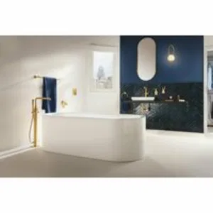 Внешняя часть смесителя для ванны GROHE Essence напольного монтажа, холодный рассвет матовый (25248GN1) Внешняя часть смесителя для ванны GROHE Essence напольного монтажа, холодный рассвет матовый (25248GN1)