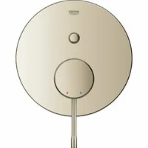 Внешняя часть смесителя для ванны GROHE Essence скрытого монтажа на 2 потребителя, круглая, никель глянец (24167BE1) Внешняя часть смесителя для ванны GROHE Essence скрытого монтажа на 2 потребителя, круглая, никель глянец (24167BE1)