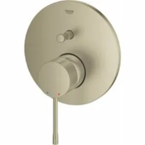 Внешняя часть смесителя для ванны GROHE Essence скрытого монтажа на 2 потребителя, круглая, никель матовый (24167EN1) Внешняя часть смесителя для ванны GROHE Essence скрытого монтажа на 2 потребителя, круглая, никель матовый (24167EN1)