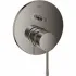 Внешняя часть смесителя для ванны GROHE Essence скрытого монтажа на 2 потребителя, круглая, темный графит глянец (24167A01) Внешняя часть смесителя для ванны GROHE Essence скрытого монтажа на 2 потребителя, круглая, темный графит глянец (24167A01)
