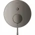 Внешняя часть смесителя для ванны GROHE Essence скрытого монтажа на 2 потребителя, круглая, темный графит глянец (24167A01) Внешняя часть смесителя для ванны GROHE Essence скрытого монтажа на 2 потребителя, круглая, темный графит глянец (24167A01)