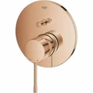 Внешняя часть смесителя для ванны GROHE Essence скрытого монтажа на 2 потребителя, круглая, теплый закат глянец (24167DA1) Внешняя часть смесителя для ванны GROHE Essence скрытого монтажа на 2 потребителя, круглая, теплый закат глянец (24167DA1)