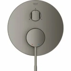 Внешняя часть смесителя для ванны GROHE Essence на 3 потребителя, темный графит матовый (24169AL1) Внешняя часть смесителя для ванны GROHE Essence на 3 потребителя, темный графит матовый (24169AL1)