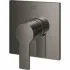 Внешняя часть смесителя для душа GROHE Allure скрытого монтажа, квадратная, темный графит глянец (19317A01) Внешняя часть смесителя для душа GROHE Allure скрытого монтажа, квадратная, темный графит глянец (19317A01)