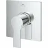 Внешняя часть смесителя для душа GROHE Allure скрытого монтажа, квадратная, хром (19317001) Внешняя часть смесителя для душа GROHE Allure скрытого монтажа, квадратная, хром (19317001)