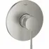 Внешняя часть смесителя для душа GROHE Essence скрытого монтажа, круглая, суперсталь (24168DC1) Внешняя часть смесителя для душа GROHE Essence скрытого монтажа, круглая, суперсталь (24168DC1)