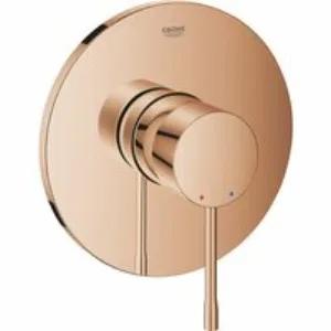 Внешняя часть смесителя для душа GROHE Essence скрытого монтажа, круглая, теплый закат глянец (24168DA1) Внешняя часть смесителя для душа GROHE Essence скрытого монтажа, круглая, теплый закат глянец (24168DA1)