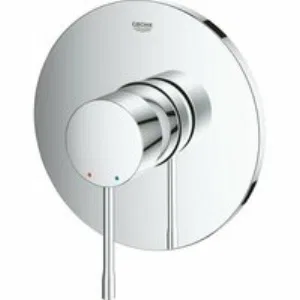 Внешняя часть смесителя для душа GROHE Essence скрытого монтажа, круглая, хром (24168001) Внешняя часть смесителя для душа GROHE Essence скрытого монтажа, круглая, хром (24168001)