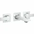 Внешняя часть смесителя для раковины GROHE Allure скрытого монтажа, на 3 отверстия, S-Size, хром (20189002) Внешняя часть смесителя для раковины GROHE Allure скрытого монтажа, на 3 отверстия, S-Size, хром (20189002)