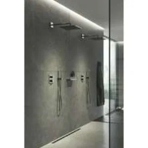 Внешняя часть термостата для душа GROHE Allure скрытого монтажа на 2 потребителя, квадратная, темный графит глянец (29181A02) Внешняя часть термостата для душа GROHE Allure скрытого монтажа на 2 потребителя, квадратная, темный графит глянец (29181A02)