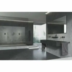 Внешняя часть термостата для душа GROHE Allure скрытого монтажа на 2 потребителя, квадратная, темный графит глянец (29181A02) Внешняя часть термостата для душа GROHE Allure скрытого монтажа на 2 потребителя, квадратная, темный графит глянец (29181A02)
