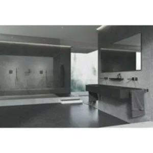 Внешняя часть термостата для душа GROHE Allure скрытого монтажа на 2 потребителя, квадратная, темный графит глянец (29181A02) Внешняя часть термостата для душа GROHE Allure скрытого монтажа на 2 потребителя, квадратная, темный графит глянец (29181A02)