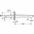 Излив для ванны GROHE Allure, темный графит глянец (13264A01) Излив для ванны GROHE Allure, темный графит глянец (13264A01)