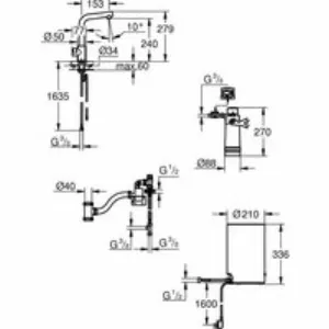 Комплект для кухни GROHE Red Mono с L-образным вентилем, бойлером M-Size и фильтром, суперсталь (30339DC1) Комплект для кухни GROHE Red Mono с L-образным вентилем, бойлером M-Size и фильтром, суперсталь (30339DC1)