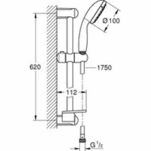 Готовый комплект для ванной комнаты GROHE Eurosmart Cosmopolitan, хром (1000179) Готовый комплект для ванной комнаты GROHE Eurosmart Cosmopolitan, хром (1000179)