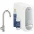 Кран для кухонной мойки GROHE Blue Home Mono с системой фильтрации, охлаждения и газирования воды, Wi-Fi, суперсталь (31498DC1) Кран для кухонной мойки GROHE Blue Home Mono с системой фильтрации, охлаждения и газирования воды, Wi-Fi, суперсталь (31498DC1)