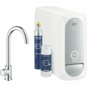 Кран для кухонной мойки GROHE Blue Home Mono с системой фильтрации, охлаждения и газирования воды, Wi-Fi, хром (31498001) Кран для кухонной мойки GROHE Blue Home Mono с системой фильтрации, охлаждения и газирования воды, Wi-Fi, хром (31498001)