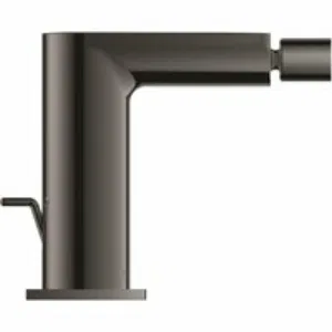 Смеситель для биде GROHE Allure с донным клапаном, темный графит глянец (24160A01) Смеситель для биде GROHE Allure с донным клапаном, темный графит глянец (24160A01)