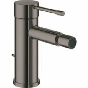 Смеситель для биде GROHE Essence с донным клапаном, темный графит глянцевый (24178A01) Смеситель для биде GROHE Essence с донным клапаном, темный графит глянцевый (24178A01)