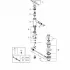 Смеситель для биде GROHE Essence с донным клапаном, холодный рассвет матовый (24178GN1) Смеситель для биде GROHE Essence с донным клапаном, холодный рассвет матовый (24178GN1)