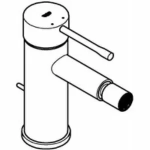 Смеситель для биде GROHE Essence с донным клапаном, холодный рассвет матовый (24178GN1) Смеситель для биде GROHE Essence с донным клапаном, холодный рассвет матовый (24178GN1)