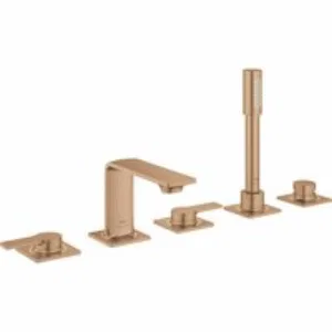 Смеситель для ванны GROHE Allure двухвентильный, на 5 отверстий, на край ванны, теплый закат матовый (25221DL1) Смеситель для ванны GROHE Allure двухвентильный, на 5 отверстий, на край ванны, теплый закат матовый (25221DL1)