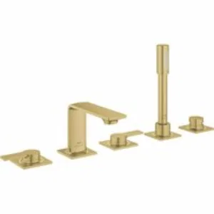 Смеситель для ванны GROHE Allure двухвентильный, на 5 отверстий, на край ванны, холодный рассвет матовый (25221GN1) Смеситель для ванны GROHE Allure двухвентильный, на 5 отверстий, на край ванны, холодный рассвет матовый (25221GN1)