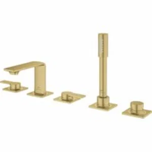 Смеситель для ванны GROHE Allure двухвентильный, на 5 отверстий, на край ванны, холодный рассвет матовый (25221GN1) Смеситель для ванны GROHE Allure двухвентильный, на 5 отверстий, на край ванны, холодный рассвет матовый (25221GN1)